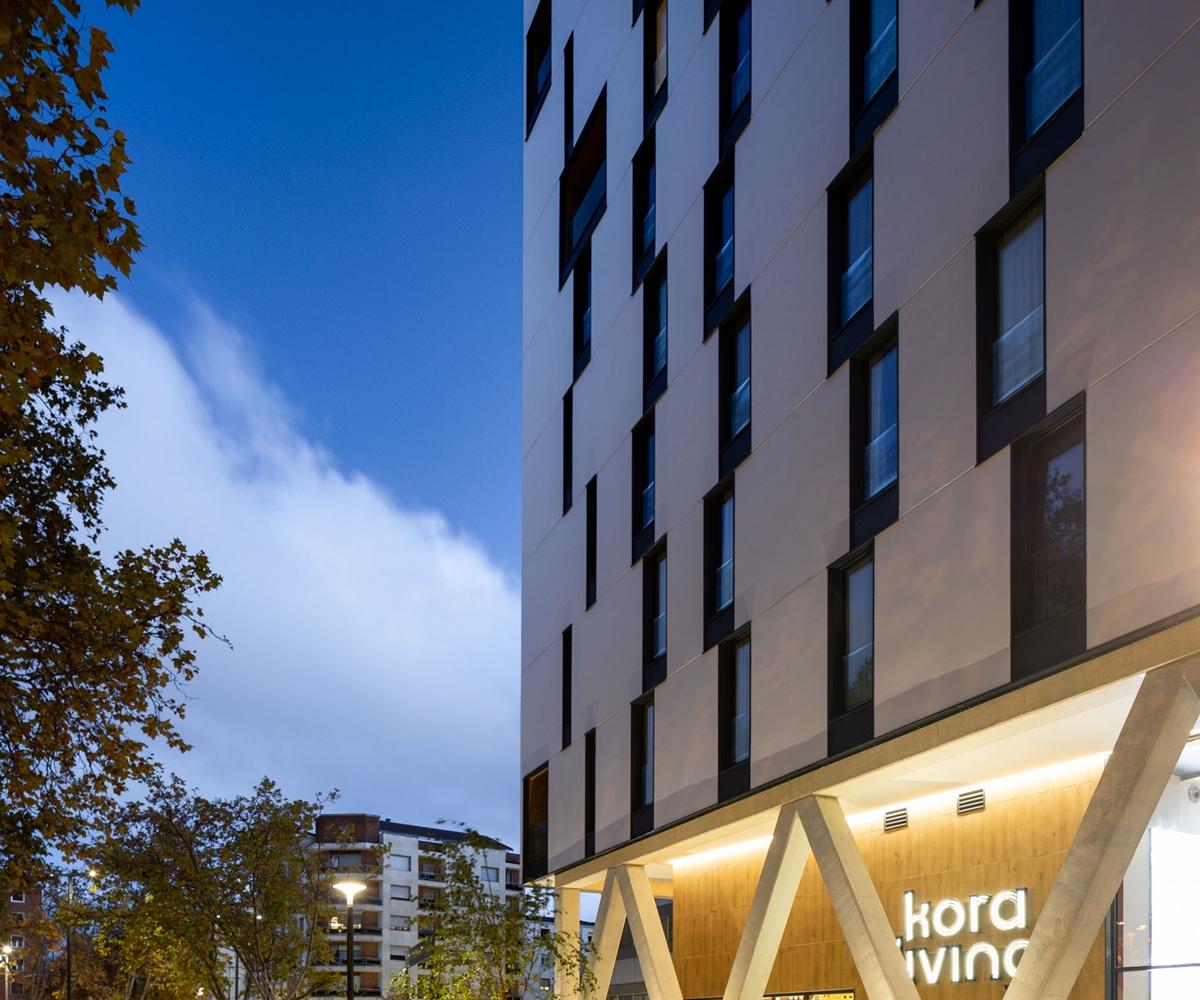 Kora Green City - Aparthotel Passivhaus Витория Экстерьер фото